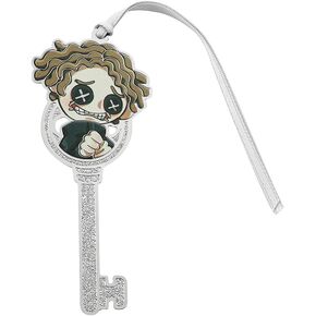 4PCS Cartoon Coraline Bookmark Metal Anime Halloween Anime Peripheral Fashion Page Marker for Students Teachers Stationery Supplies (4PCS)