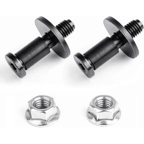 38427 Tailgate Striker Bolt Compatible with Chevy Silverado Escalade Avalanche Sierra Come with Nuts Replace 11570162 - Set of 2