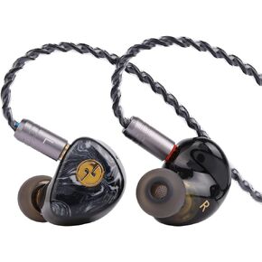 سماعة أذن Linsoul TINHIFI T3 Plus 10 مم LCP غشاء هاي فاي داخل الأذن مع كابل OFC 2Pin قابل للفصل، غلاف مطبوع ثلاثي الأبعاد للموسيقي الصوتي