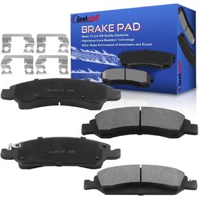 D1363 Front Disc Brake Pads Compatible with Chevy Silverado 1500, Suburban, Tahoe,Avalanche,Express 1500, GMC Sierra 1500,Yukon,Savana 1500,Cadillac Escalade,XTS