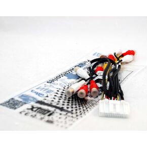RCA Cord Assembly Harness Audio Video Compatible with Pioneer AVIC X850BT AVIC X8510BT AVIC X950BH AVIC Z150BH (CDP 1540)