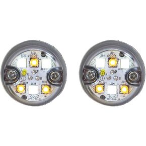 Buyers Products 8891327 Amber/Clear 6 LED Strobe Light