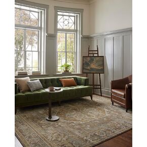 Loloi Magnolia Home by Joanna Gaines x Mona Bark/Natural 7'-6" x 10' Area Rug