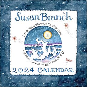 TF PUBLISHING 2024 Susan Branch Mini Calendar | Large Grids for Appointments and Scheduling | Vertical Monthly Wall Calendar 2024 | Home and Office Organization | Premium Thick Matte Paper | 7"x7" in Saudi Arabia