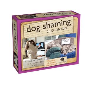 Dog Shaming 2023 Day-to-Day Calendar