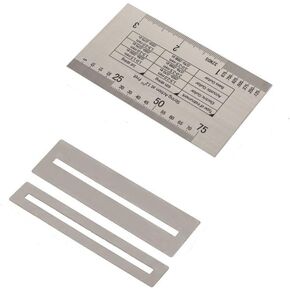 Guitar String Gauge Tool with Fret Protectors Set for Guitar Bass Instruments