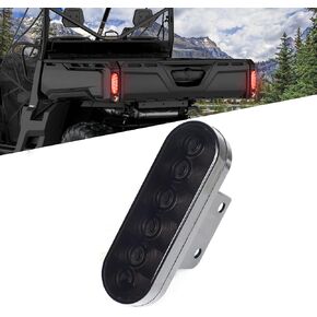 2PCS LED Tail Lights Compatible with 2016-2023 Can-Am Defender/Defender MAX HD5 HD8 HD10 Accessories UTV Smoked Black Parking & Brake Taillights Stop Lamps Assembly Replacement for 710004257
