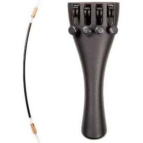 Wittner 1/2 Violin Ultra Composite Tailpiece with 4-tuners and Nylon Tailgut
