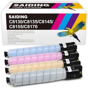 High Capacity Xerox Altalink C8130 C8135 C8145 C8155 C8170 Toner Cartridge Printers Replacement for 006R01746 Black 006R01747 Cyan 006R01748 Magenta 006R01749 Yellow 4-Pack