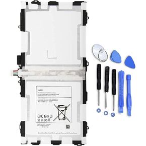 استبدال بطارية الكمبيوتر اللوحي EB-BT800FBU EB-BT800FBC لجهاز Samsung Galaxy Tab S 10.5 SM-T800 SM-T801 SM-T805 SM-T805C SM-T805W T805Y T805M SM-T807 SM-T807A SM-T807P SM-T807V T807T(3.8 فولت 7900 مللي أمبير في الساعة)