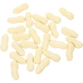 NUOBESTY 25pcs Rubber Erasers Lovely Peanut Pencil Eraser Mini Pencil Erasers Novelty Party Bag Gift Stocking Fillers