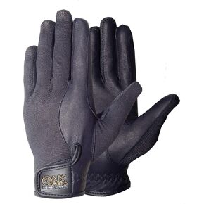 AK Summer Horse Riding Gloves in Soft Leather with Breathable Mesh, Solar Tech AKRS-5021