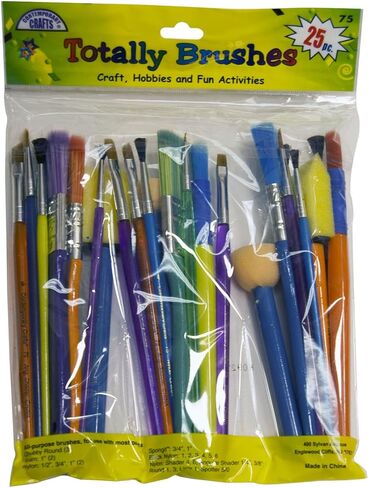 مجموعة فرش لوف كورنيل 75 مكونة من 25 قطعة، فرشاة كاملة in Kuwait