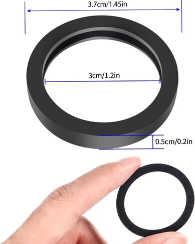 Replacement Gas Gaskets Gas Can Spout Gaskets Fuel Washer Seals Rubber Fuel Can Spout Seals Compatible with Most Gas Can Spout (10) in Saudi Arabia