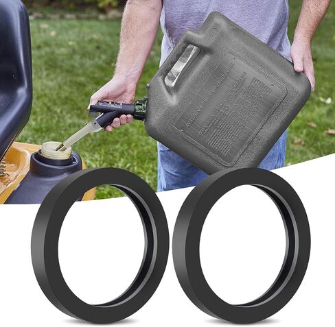 Replacement Gas Gaskets Gas Can Spout Gaskets Fuel Washer Seals Rubber Fuel Can Spout Seals Compatible with Most Gas Can Spout (10) in Saudi Arabia