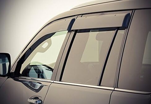 WellVisors Window Visors Wind Deflectors Compatible With Lexus GX460 2010-2023 Premium Series Rain Guards 3-847LX015 in Saudi Arabia