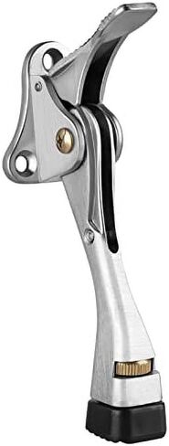 سدادة الباب، سدادة باب معدنية، واقي جداري مع طرف مطاطي، سهل التركيب، حامل باب قابل للتعديل، ملحقات الأثاث لأسفل الباب، 4 بوصات in Kuwait