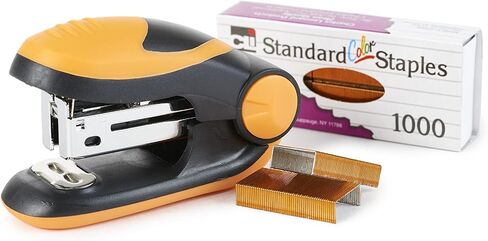 Charles Leonard Mini Stapler Kit with 1000 Color Staples, Assorted Transparent Colors (10 Each: Pink, Purple and Teal), 30 Count (Pack of 1) (82000-CU) in Saudi Arabia