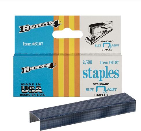 Arrow S107 Blue Standard Desk Staples, 2,500-Pack in Saudi Arabia