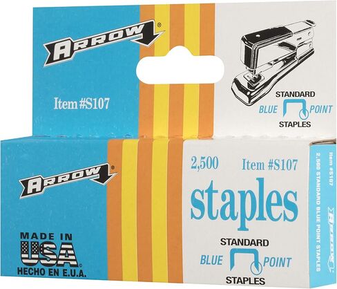 Arrow S107 Blue Standard Desk Staples, 2,500-Pack in Saudi Arabia