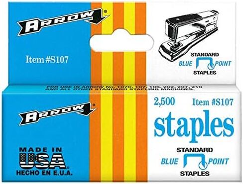 Arrow S107 Blue Standard Desk Staples, 2,500-Pack in Saudi Arabia