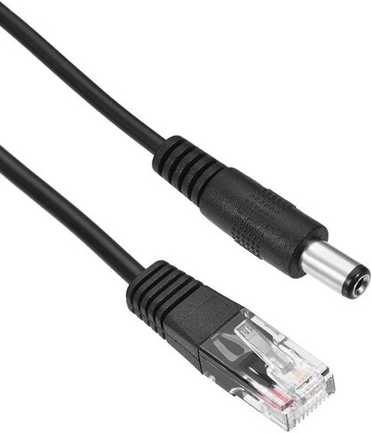 محول طاقة عبر إيثرنت من uxcell PoE 48 فولت إلى 12 فولت 2.2 أمبير لكاميرا المراقبة مع سلك 145 مم قطعتين in Saudi Arabia