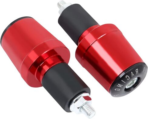 CHIFUN Motorcycle Bar Ends Plug Universal for 7/8" 22mm Handlebar CNC Aluminum Bar End Caps Weight Slider Replacement for Honda Yamaha Suzuki Motorbike Dirt Bike Scooters(Black) in Saudi Arabia