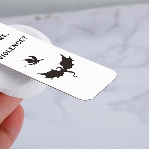 Funny Bookmark for Women Men Bookmark for Book Fans Bookish Book Lover Gifts Dragon Bookmark Gift Teen Girl Gifts Trendy Stuff Birthday Valentines Day Gifts in Kuwait