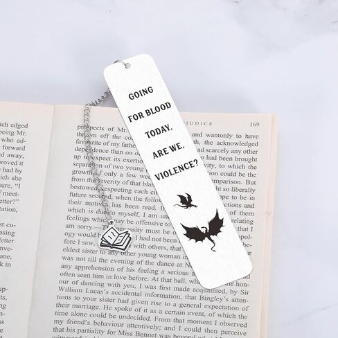 Funny Bookmark for Women Men Bookmark for Book Fans Bookish Book Lover Gifts Dragon Bookmark Gift Teen Girl Gifts Trendy Stuff Birthday Valentines Day Gifts in Kuwait