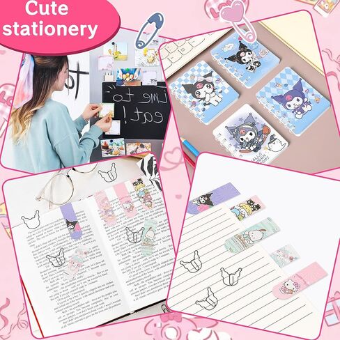 مجموعة اللوازم المدرسية اللطيفة من كارومي - 86 قطعة من مجموعة اللوازم المدرسية للأطفال تتضمن حقيبة قرطاسية وقلم وملصقات دفتر وبطاقة هوية ومسطرة ومسطرة وحقيبة حمل وسلسلة مفاتيح وبروش ومشبك ورقي in Kuwait