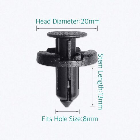 Lantee 20Pcs 11296-AG000 Bumper & Radiator Support Retainer Push Clips Fit for Nissan Altima Titan Versa Murano & Fit for Infiniti FX35 FX37 FX45 FX50 M35 M35h M37 M45 M56 in Saudi Arabia