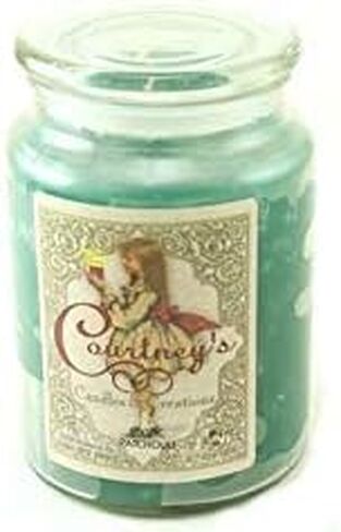 الباتشولي الغامض - شمعة كورتنيز الكبيرة المعطرة بأقصى قدر من 26oz in Kuwait