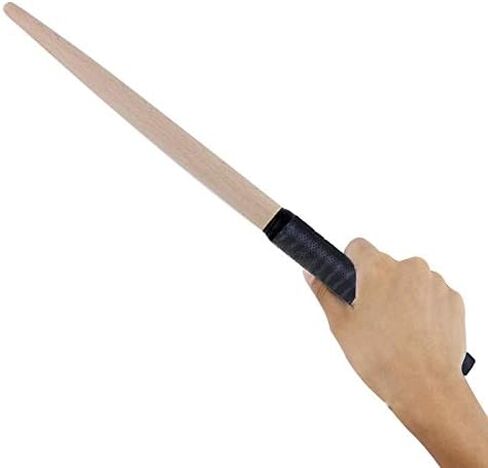 1 Pair Maibachi Taiko Drum Sticks Wood Drumsticks Taiko no Tatsujin Musical Instrument Accessories with Sweatband Grip Handle and 2 Replacement Grips(Black,350/20mm) in Saudi Arabia