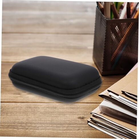 حقيبة محرك صغيرة مقاومة للصدمات، تخزين إلكترونيات السفر، منظم سماعات أذن فلاش، بيانات سوداء لحمل الحقيبة، سلك X صغير، ملحقات USB للهاتف، كابل، حافظة صلبة، شاحن in Kuwait