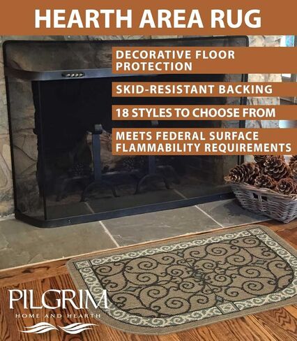 سجادة Pilgrim Home and Hearth Pilgrim 19637-1، مقاس 27 بوصة × 46 بوصة، جميلة in Kuwait