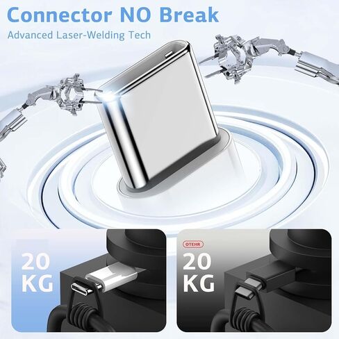 كابل شاحن iPhone 15 بطول 3 أقدام، كابل شحن سريع لجهاز iPad Pro بطول 3 أقدام، سلك شاحن سريع طويل من Apple USB C إلى النوع C لهاتف iPhone 15/15 Plus/15 Pro/15 Pro Max/iPad Pro 12.9/11 بوصة/iPad Air in Kuwait