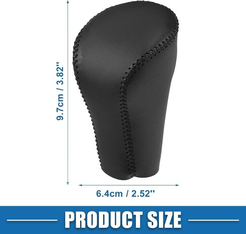 Gear Shift Lever Cover Automotive Interior Gear Shift Knob Trim for Honda Accord 8 2008-2012 Black in Saudi Arabia