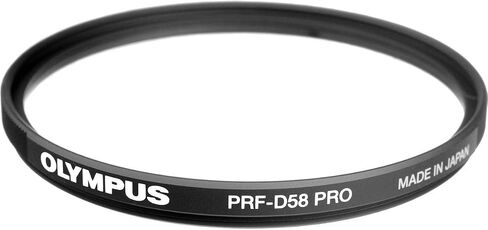 OM SYSTEM OLYMPUS PRF-D58PRO Lens Protect Filter for M.ZUIKO DIGITAL ED 14-150mm f4.0-5.6, M.ZUIKO DIGITAL ED 40-150mm f4.0-5.6 and M.ZUIKO DIGITAL ED 75-300mm f4.8-6.7 (26096),Black in Saudi Arabia