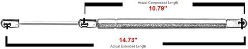 Front Hood Lift Supports Shocks Struts Gas Springs 4547 4326 fit for Lexus ES300 1997-2001,fit for Toyota Camry 1997-2001,Pack of 2 in Kuwait