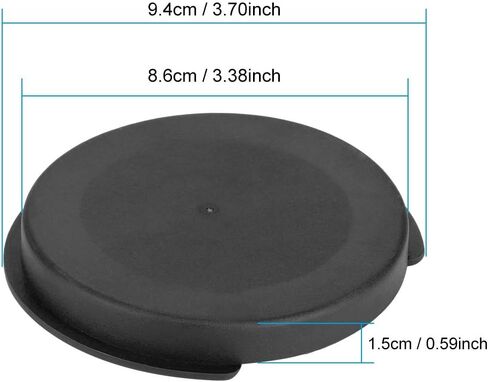 Zetiling Guitar Feedback Buster, Guitar Soundhole Feedback Buffer Cover 86mm Portable Musical Instruments Accessory(#1) in Saudi Arabia
