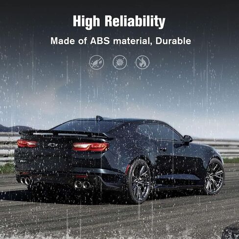 LED Smoked Tail Lights Compatible for Chevy Camaro 2016 2017 2018 With Turn Signal lights, Daytime Running Rear lamps Assembly Upgrade (Red) in Saudi Arabia