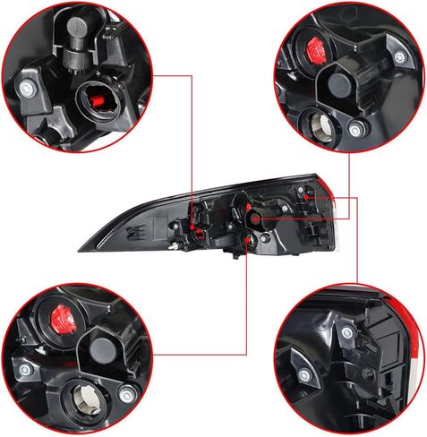 Labwork الركاب الجانب الخارجي الذيل ضوء استبدال ل 2020-2021 تويوتا كورولا الخلفية الذيل ضوء الفرامل مصباح الجمعية RH الجانب الأيمن 81561-12D10 TO2804149 in Kuwait