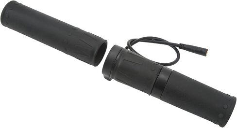 Bike Half Twist Throttle Grip, Waterproof Plug Comfortable Easy Installation Bike Half Throttle Grip for 22.5mm Handlebar for Modification in Saudi Arabia