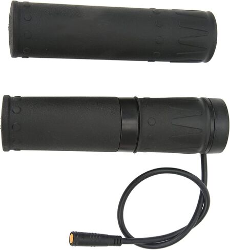 Bike Half Twist Throttle Grip, Waterproof Plug Comfortable Easy Installation Bike Half Throttle Grip for 22.5mm Handlebar for Modification in Saudi Arabia