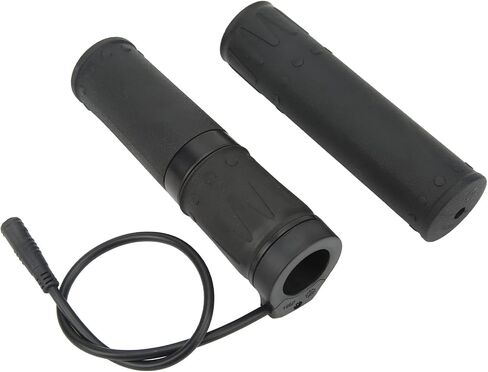 Bike Half Twist Throttle Grip, Waterproof Plug Comfortable Easy Installation Bike Half Throttle Grip for 22.5mm Handlebar for Modification in Saudi Arabia