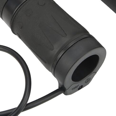 Bike Half Twist Throttle Grip, Waterproof Plug Comfortable Easy Installation Bike Half Throttle Grip for 22.5mm Handlebar for Modification in Saudi Arabia