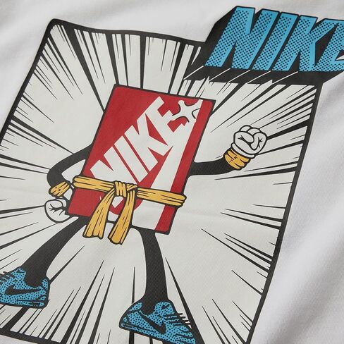 تيشيرت Nike NSW Mark Boxy (للأطفال الصغار/الأطفال الكبار) أبيض مقاس XL (للأطفال الكبار من 18 إلى 20 عامًا) in Saudi Arabia
