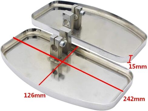 أوتاد قدم ألواح أرضية جديدة متوافقة مع/استبدال لهوندا شادو سبيريت VT750 فانتوم VT750 (راكب) in Kuwait