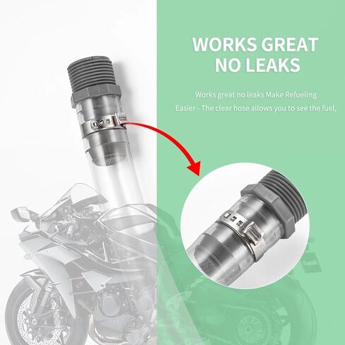 خرطوم إبريق وقود VP Racing لأباريق الوقود Scribner، وقود VP Racing، أباريق LC2، أباريق Jegs، إبريق وقود VP Racing، إبريق وقود VP Racing 5.5 جالون، علب الغاز، تصميم فلتر مطور، (رمادي قطعتان) in Kuwait