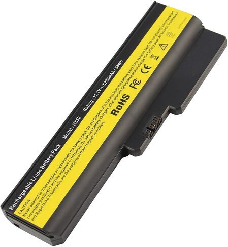 Futurebatt 6 Cell 5200mAh Laptop Battery for Lenovo 3000 B460 B550 G430 G450 G455 G530 G550 G555 N500, Ideapad B460 G430 V460 Z360 Notebook in Saudi Arabia